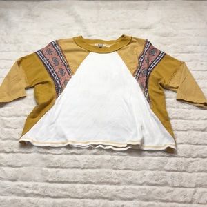Beautiful stitched patterned gimmicks shirt